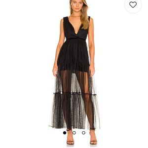 Say Lee tuelle dress